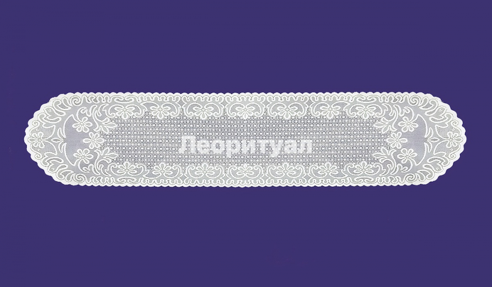 Шарф ритуальный с оплавленным краем 180х40 см