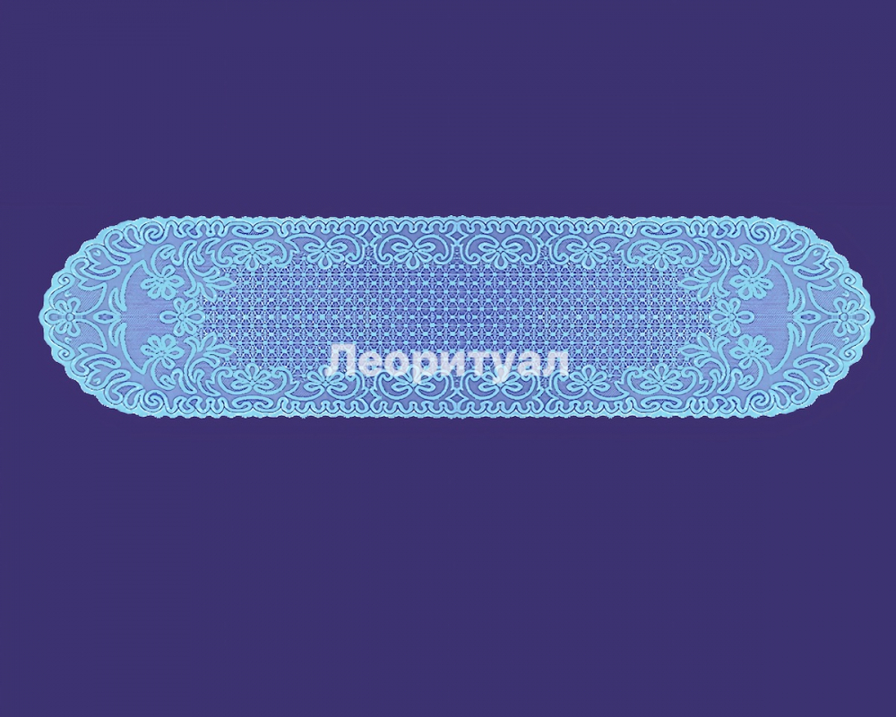 Шарф ритуальный с оплавленным краем 180х40 см