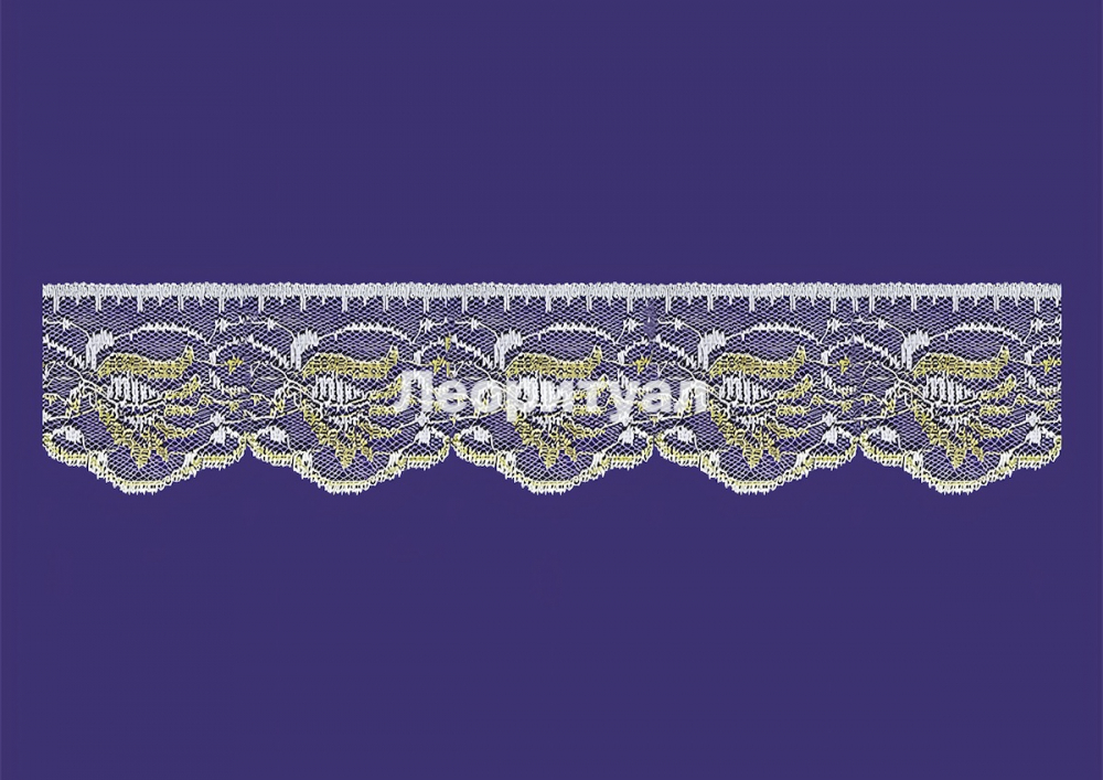 Кружево 6,4 см