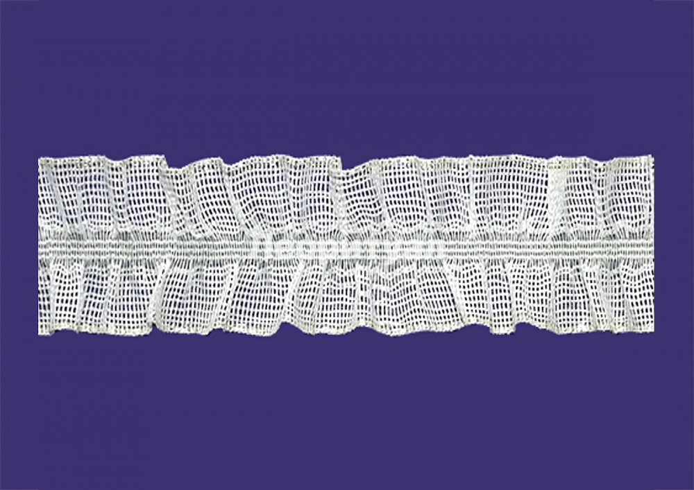 Рюш белый 4 см