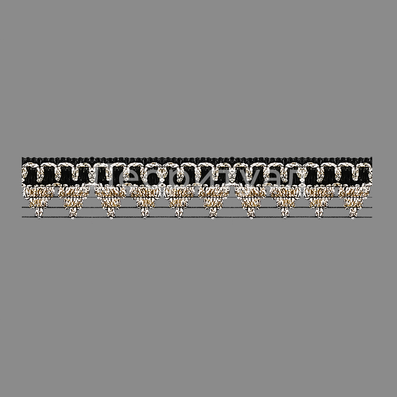 Тесьма 2,5 см 25/50