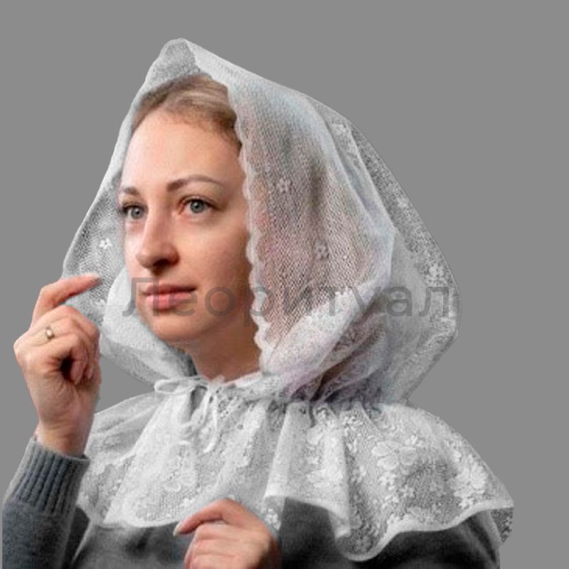 Платок ритуальный 110х65 см